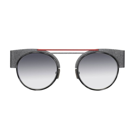 La Petite Lunette Rouge Cinupic Noir Pailleté Smoked