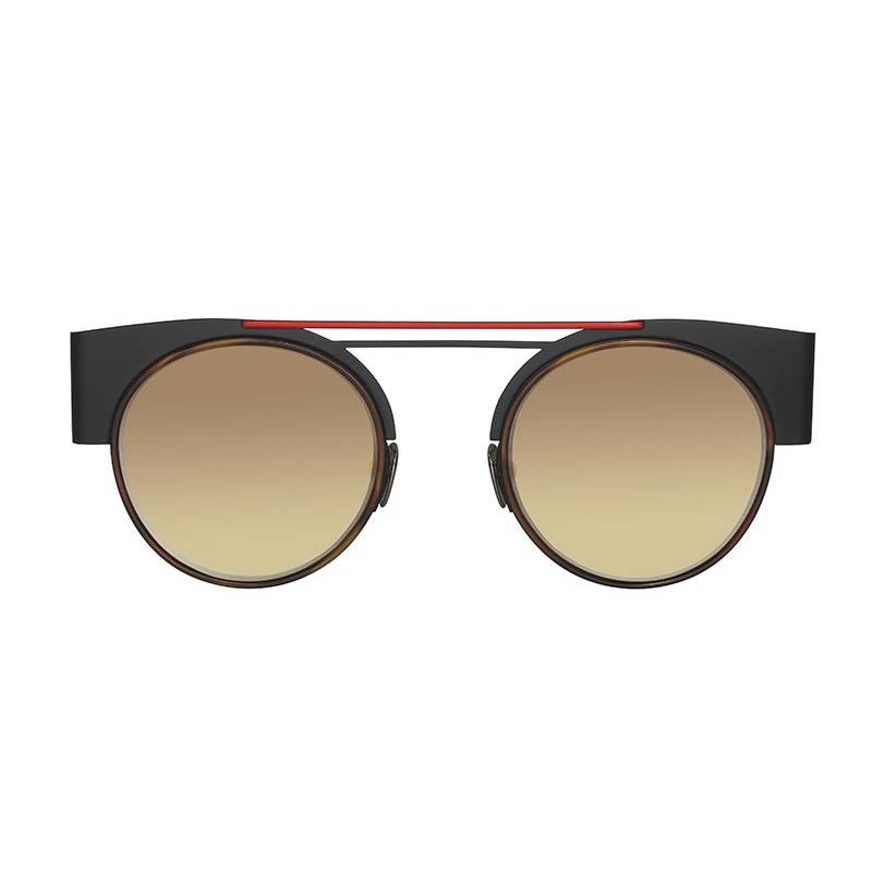 La Petite Lunette Rouge Cinupic Noir Havane