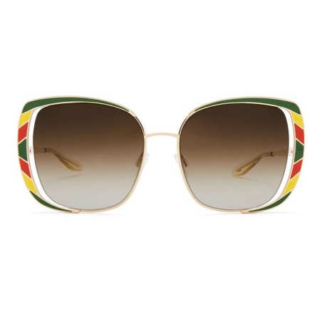 Barton Perreira Arlequin - Gold / Rasta Enamel 