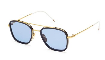 Thom Browne TB-800 Navy Gold