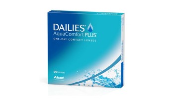 Alcon Dailies Aquacomfort + X90 Boîte de 90 lentilles