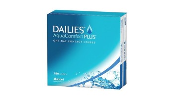 Alcon Dailies Aquacomfort + X180 Boîte de 180 lentilles