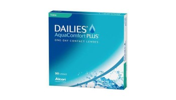 Alcon Dailies Aquacomfort + Toric X90 Boîte de 90 lentilles