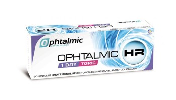 Ophtalmic HR Toric 30 lentilles