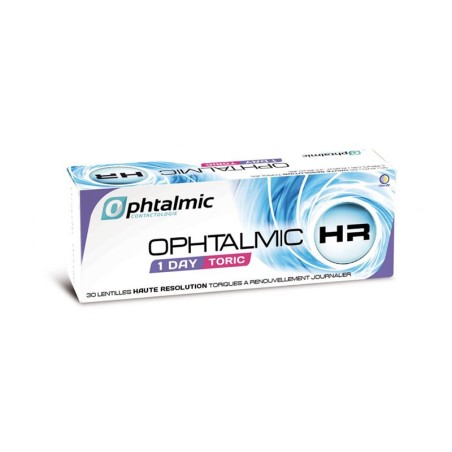 Ophtalmic HR Toric 30 lentilles
