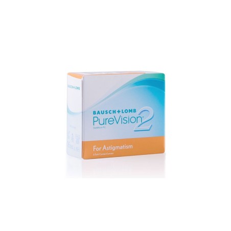 Bausch & Lomb PureVision2 for astigmatism 6 lentilles