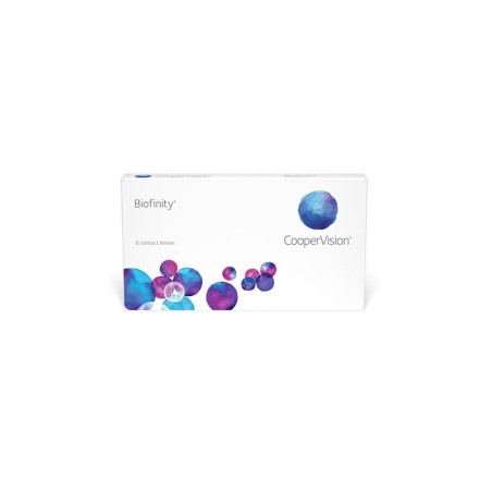 CooperVision Biofinity 6 lentilles