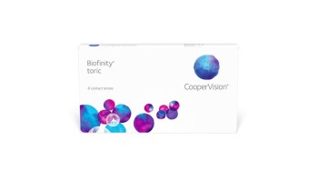 CooperVision Biofinity Toric 6 lentilles