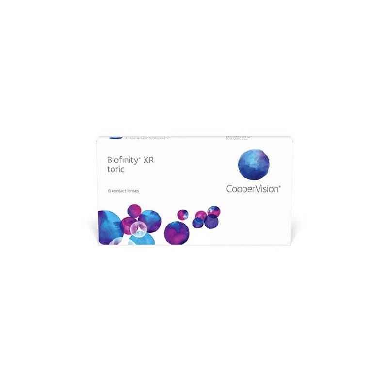 Lentilles Biofinity Toric XR x6 Laboratoire CooperVision