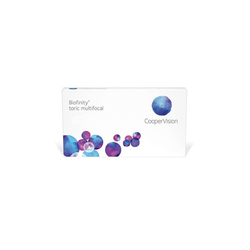 CooperVision Biofinity Multifocal Toric 6 lentilles