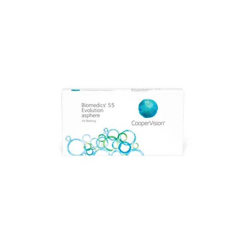 CooperVision Biomedics Evolution 6 lentilles