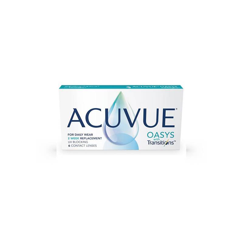 Johnson&Johnson Acuvue Oasys Transitions x6 Boîte de 6 lentilles