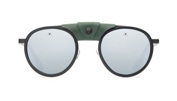 Vuarnet GLACIER 2110 Noir Vert/Pure Grey Flash(0006)