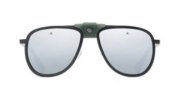 Vuarnet GLACIER 2112 Noir Vert/Grey Flash (0002)