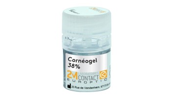 Lentille Souple Sphérique 2M Contact Cornéogel 38%