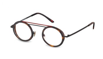 La Petite Lunette Rouge Scalla Noir Écaille
