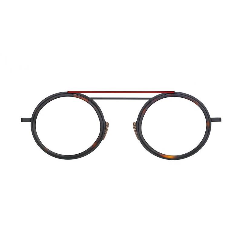 La Petite Lunette Rouge Scalla Noir Écaille