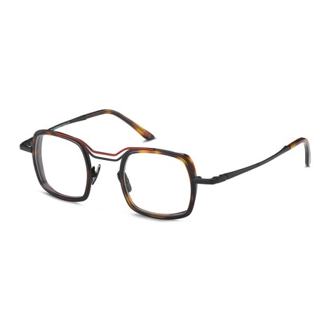 La Petite Lunette Rouge Eel Noir Écaille