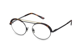 La Petite Lunette Rouge Uriec Noir Écaille