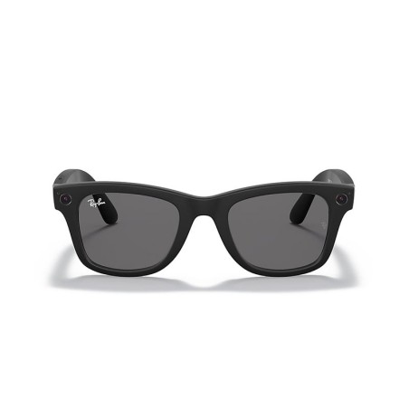 Ray Ban Stories Wayfarer Matte Black Dark Grey