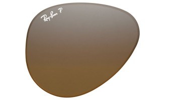 Verres Ray Ban RX Chromance Marron Polarisé