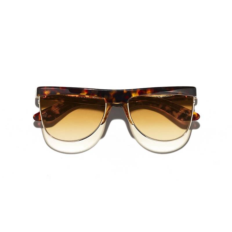 Lunettes Moscot SHONDA SUN Honey Tortoise - Chestnut Fade