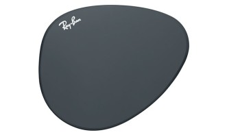 Verres Ray Ban RX Bleu