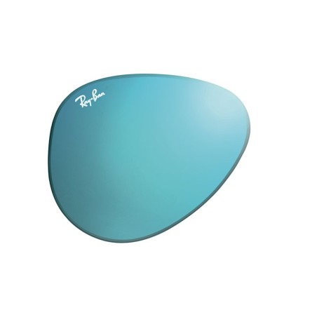 Verres Ray Ban RX Miroir Bleu