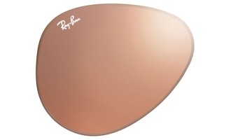 Verres Ray Ban RX Miroir Cuivre