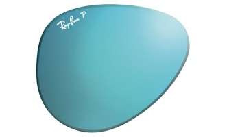 Verres Ray Ban RX Miroir Bleu Polarisé