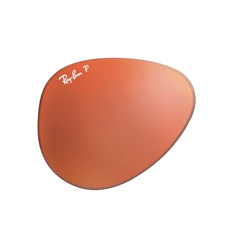 Verres Ray Ban RX Miroir Orange Polarisé