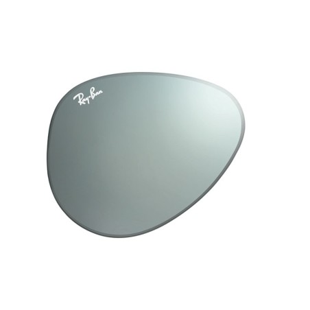 Verres Ray Ban RX Miroir Argent