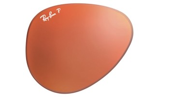 Verres Ray Ban RX Miroir Orange Polarisé