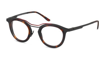 La Petite Lunette Rouge Suberrioc II Noir Écaille