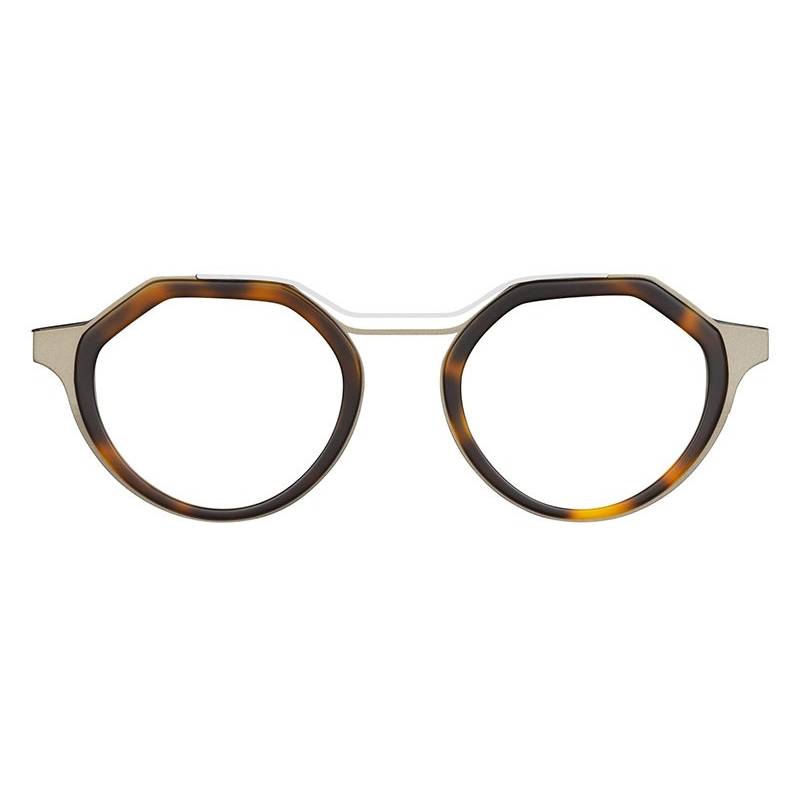 La Petite Lunette Rouge Maldena Vieil or écaille
