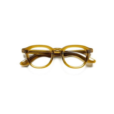 Lunettes Moscot DAHVEN Olive Brown