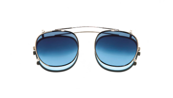 Moscot CLIPTOSH Gold - Denim Blue