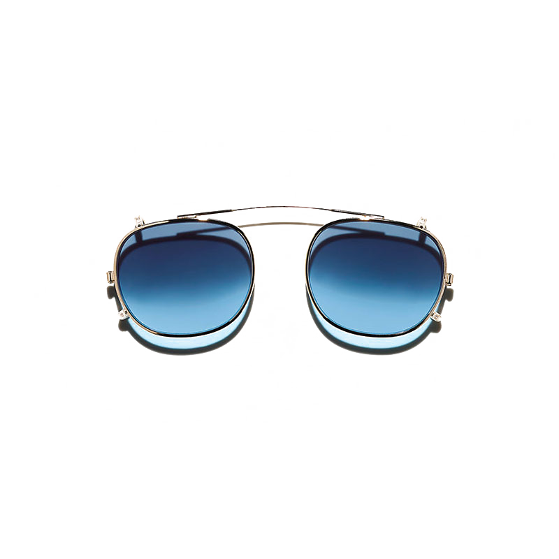 Moscot CLIPTOSH Gold - Denim Blue