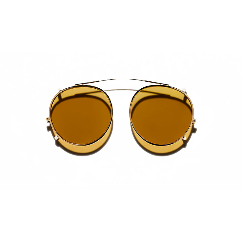 Moscot CLIPZEN Gold - Amber