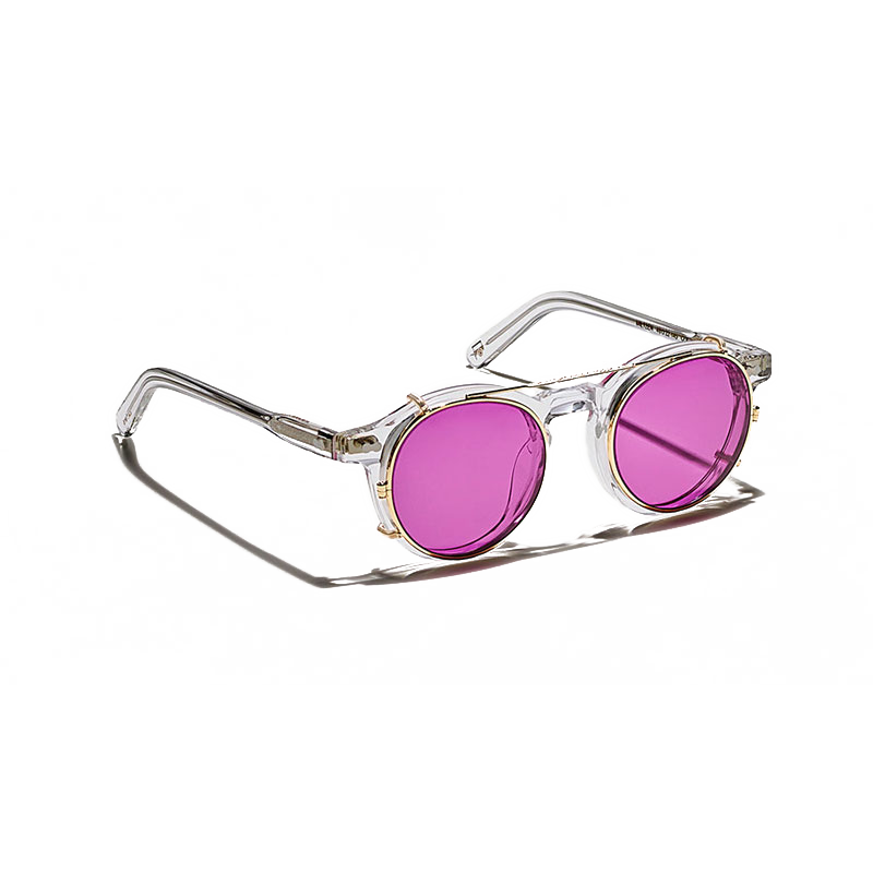 Moscot CLIPZEN Gold - Purple Nurple