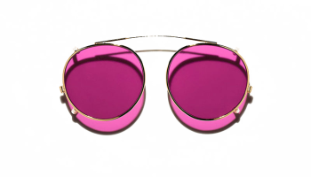 Moscot CLIPZEN Gold - Purple Nurple