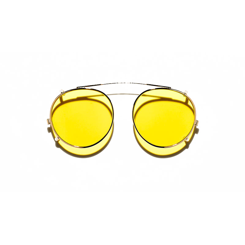 Moscot CLIPZEN Gold - Mellow Yellow