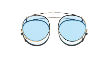 Moscot CLIPZEN Gold - Blue Bel Air