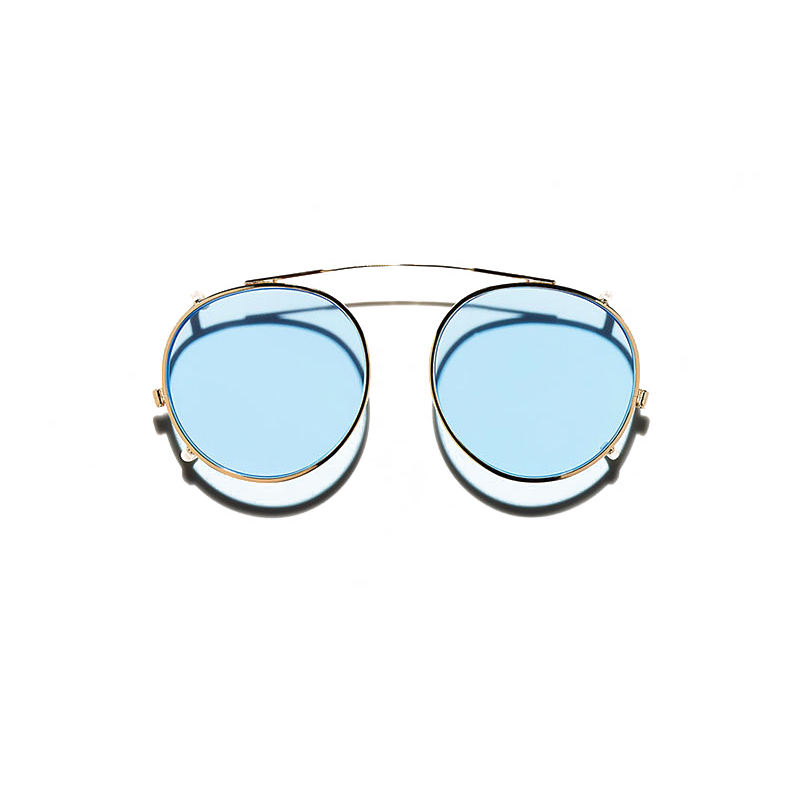 Moscot CLIPZEN Gold - Blue Bel Air