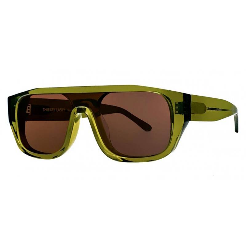 Thierry Lasry Klassy 390 Translucent Olive Green