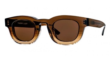 Lunettes Thierry Lasry Darksidy 4603 Brown Stripe Pattern