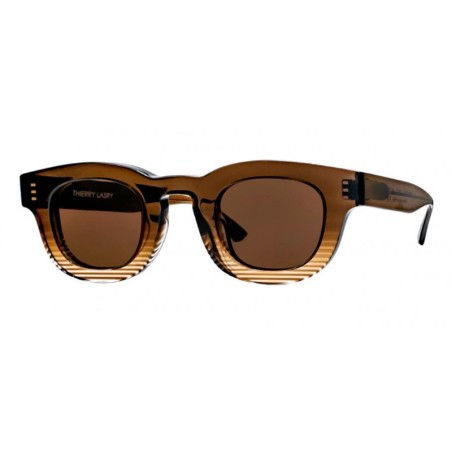 Lunettes Thierry Lasry Darksidy 4603 Brown Stripe Pattern