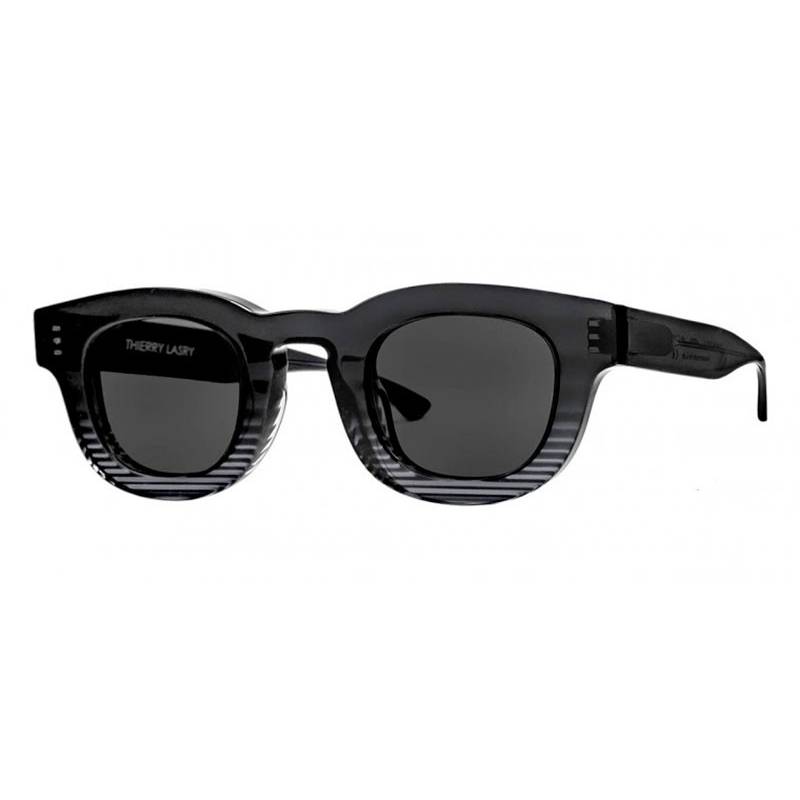 Lunettes Thierry Lasry Darksidy 4600 Black Stripe Pattern