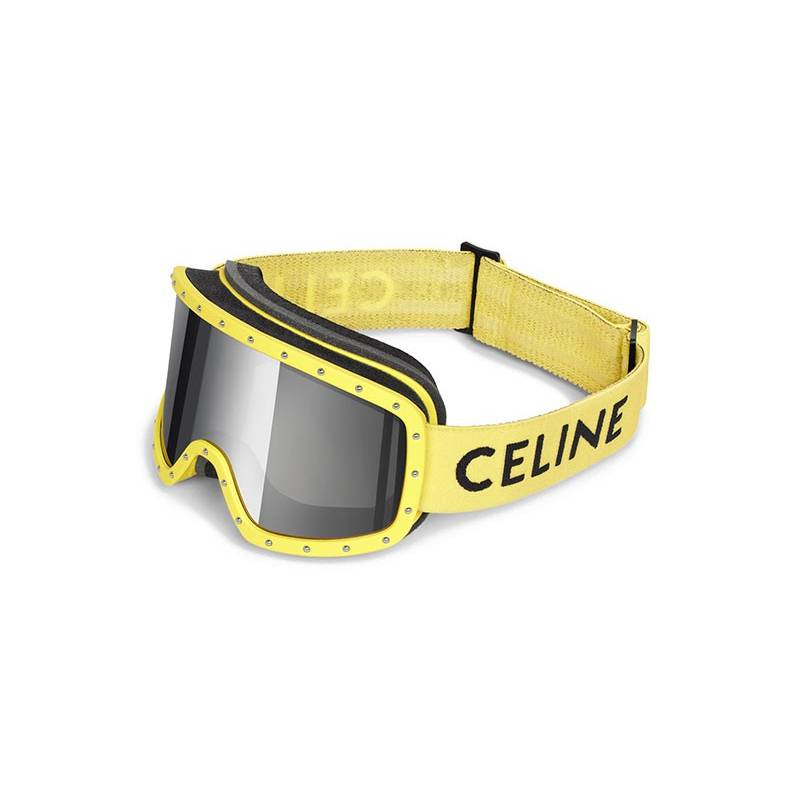 Masques Celine CL40196U Jaune Fluo