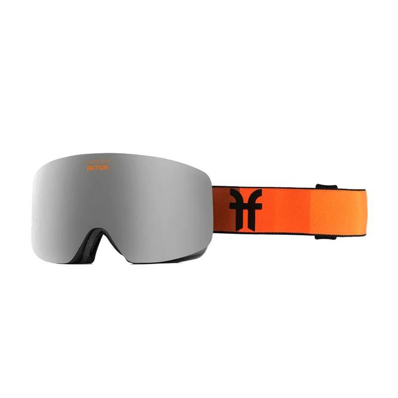 Vuarnet x Faction Orange - Noir / Grey Silver Flash (1523)